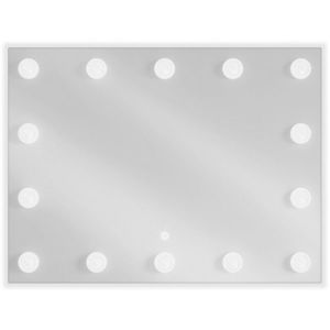 MEXEN Dona zrcadlo s osvětlením 80 x 60, LED 600 9818-080-060-611-00 obraz