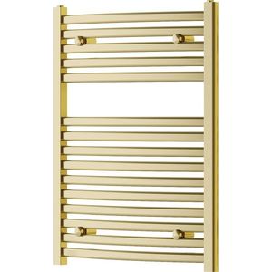 MEXEN Helios otopný žebřík/radiátor 800 x 600 mm, 355 W, zlatá W103-0800-600-00-50 obraz
