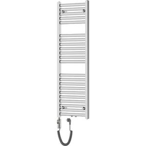 MEXEN/S Hades radiátor + topná tyč 1200 x 400 mm, 600 W, chrom W104-1200-400-2600-01 obraz