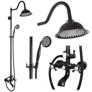 REA Sprchový set BERGAMO OLD BLACK REA-P5001 obraz