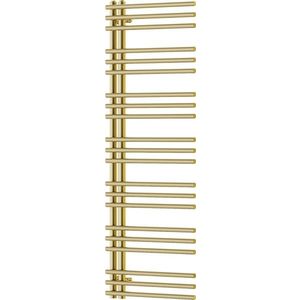 MEXEN Neptun otopný žebřík/radiátor 1400 x 500 mm, 420 W, zlatá W101-1400-500-00-50 obraz