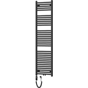 MEXEN/S Hades radiátor + topná tyč 1800 x 500 mm, 900 W, černá W104-1800-500-2900-70 obraz
