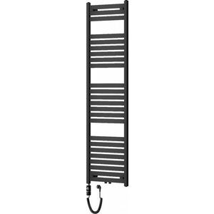 MEXEN/S Uran radiátor + topná tyč 1800 x 500 mm, 900 W, černá W105-1800-500-2900-70 obraz