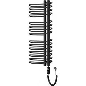 MEXEN/S Ops radiátor + topná tyč 1300 x 550 mm, 900 W, černá W122-1300-550-2900-70 obraz