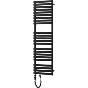 MEXEN/S Bachus radiátor + topná tyč 1600 x 500 mm, 900 W, černá W109-1600-500-2900-70 obraz