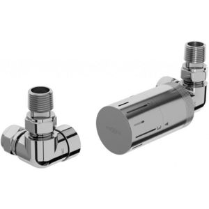 MEXEN/S G05 termostatická souprava pro radiátor, chrom W903-958-01 obraz