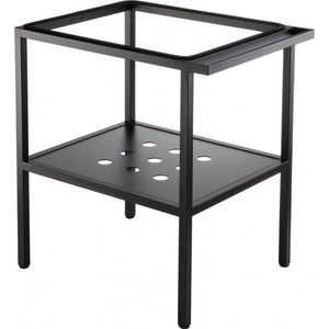 Deante Temisto konzole 66.5x50x71 cm stojící pod umyvadlo černá CSTX60A obraz