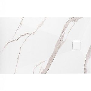 REA Sprchová vanička Magnum CARRARA WHITE 80x100 REA-K7004 obraz