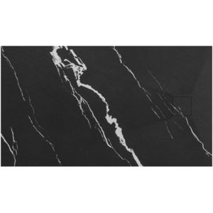 REA Sprchová vanička Magnum CARRARA BLACK 90x120 REA-K7009 obraz