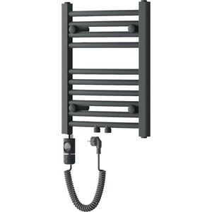 MEXEN/S Ares radiátor + topná tyč 500 x 400 mm, 300 W, antracit W102-0500-400-2300-66 obraz