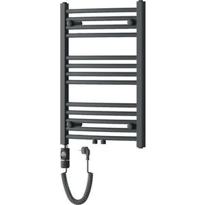 MEXEN/S Ares radiátor + topná tyč 700 x 500 mm, 300 W, antracit W102-0700-500-2300-66 obraz