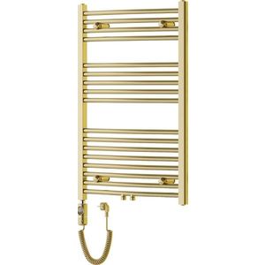 MEXEN/S Ares radiátor + topná tyč 900 x 600 mm, 300 W, zlatá W102-0900-600-2300-50 obraz