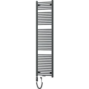 MEXEN/S Ares radiátor + topná tyč 1800 x 500 mm, 900 W, antracit W102-1800-500-2900-66 obraz