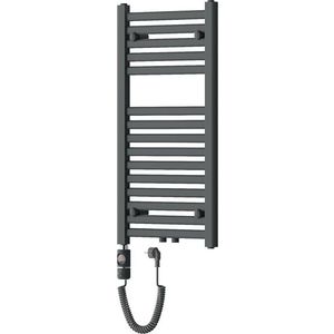 MEXEN/S Hades radiátor + topná tyč 800 x 400 mm, 300 W, antracit W104-0800-400-2300-66 obraz