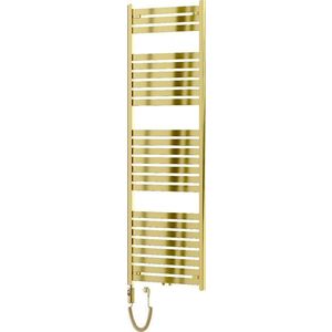 MEXEN/S Uran radiátor + topná tyč 1800 x 600 mm, 900 W, zlatá W105-1800-600-2900-50 obraz