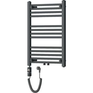 MEXEN/S Mars radiátor + topná tyč 700 x 500 mm, 300 W, antracit W110-0700-500-2300-66 obraz