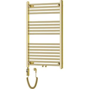 MEXEN/S Mars radiátor + topná tyč 900 x 600 mm, 300 W, zlatá W110-0900-600-2300-50 obraz