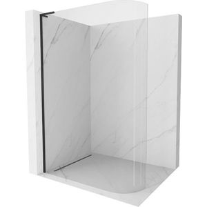 MEXEN/S KiotoL Sprchová zástěna WALK-IN Walk-in 80 x 200, transparent, černá 800-080-103-70-06 obraz
