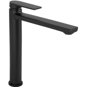 REA Umyvadlová baterie Verso BLACK Matt High REA-B7902 obraz