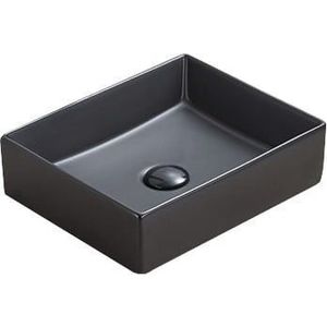 MEXEN Goya umyvadlo na desku 40x32, černá mat 22184085 obraz