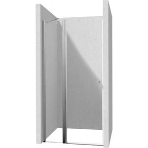 DEANTE Kerria Plus sprchové dveře bez stěnového profilu, 120 cm chrom KTSU045P obraz
