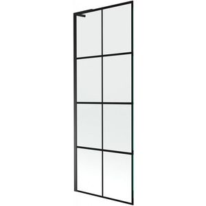 MEXEN/S Next L vanová zástěna FIX 70 x 150, černá vzor, černá 895-070-000-03-77-70 obraz
