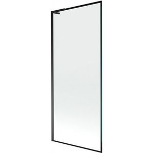 MEXEN/S Next L vanová zástěna FIX 80 x 150, černá vzor, černá 895-080-000-03-70-70 obraz