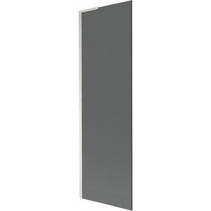 MEXEN/S Next L vanová zástěna FIX 60 x 150, grafit, nikl kartáčovaná 895-060-000-03-40-97 obraz