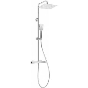 DEANTE Therm chrom Sprchový sloup, se sprchovou baterií, termostat NAC_04HT obraz