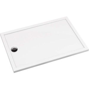 DEANTE Prizma bílá Akrylová sprchová vanička, obdélníková, 100x80 cm KTJ_086B obraz