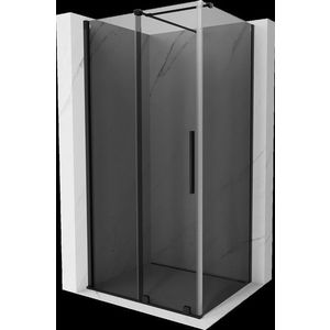 MEXEN/S Velar sprchový kout, posuvné dveře 100 x 120, grafit, černá 871-100-120-41-70 obraz