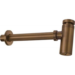 DEANTE Kartáčovaný bronz Umyvadlový sifon, kulatý NHC_C31K obraz