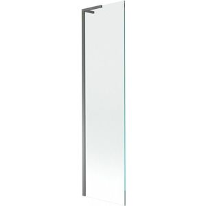 MEXEN/S Next L vanová zástěna FIX 50 x 150, transparent, grafit metal 895-050-000-03-00-95 obraz