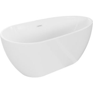 MEXEN/S Eos volně stojící vana 170 x 75, bílá, sifon a přepad bílá 52471707500-20 obraz