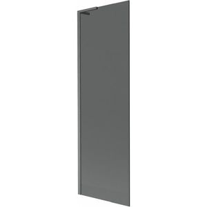 MEXEN/S Next L vanová zástěna FIX 60 x 150, grafit, grafit kartáčovaná 895-060-000-03-40-66 obraz