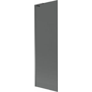 MEXEN/S Next L vanová zástěna FIX 60 x 150, grafit, grafit metal 895-060-000-03-40-95 obraz