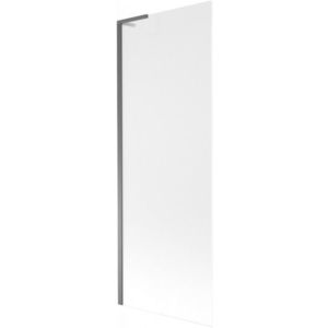 MEXEN/S Next L vanová zástěna FIX 70 x 150, dekor, grafit metal 895-070-000-03-30-95 obraz