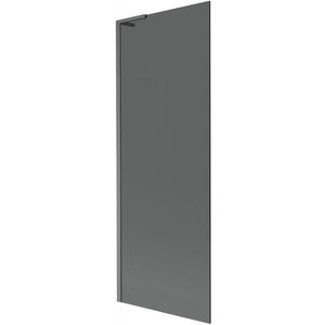 MEXEN/S Next L vanová zástěna FIX 70 x 150, grafit, grafit kartáčovaná 895-070-000-03-40-66 obraz