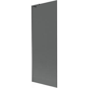 MEXEN/S Next L vanová zástěna FIX 70 x 150, grafit, grafit metal 895-070-000-03-40-95 obraz