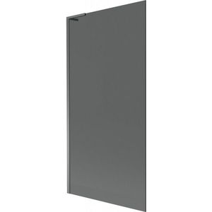MEXEN/S Next L vanová zástěna FIX 90 x 150, grafit, grafit metal 895-090-000-03-40-95 obraz