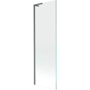 MEXEN/S Next L vanová zástěna FIX 60 x 150, transparent, grafit kartáčovaná 895-060-000-03-00-66 obraz