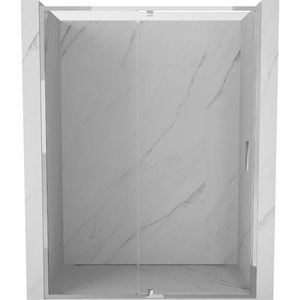 MEXEN Exo sprchové dveře křídlové 130, transparent, chrom 819-130-000-01-00 obraz