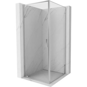 MEXEN/S Exo sprchový kout dveře křídlové 70 x 70, transparent, chrom 8181-070-070-01-00 obraz