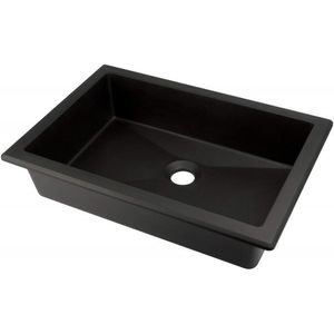 DEANTE Correo nero Granit umyvadlo 500x350 mm CQR_NU5U obraz