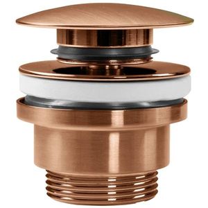 REA Umyvadlový sifon s univerzální výpustí click-clack Copper Brush REA-A5632 obraz