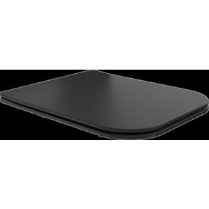 MEXEN Madox WC sedátko Soft Close slim, duroplast, černá mat 39154085 obraz