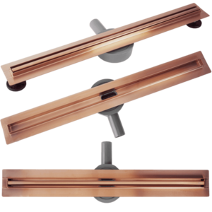 REA Odtokový žlab Neox Slim pro Brushed Copper 70 REA-G4806 obraz