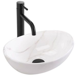 REA Umyvadlo na desku SOFIA Mini Cloudy REA-U9236 obraz