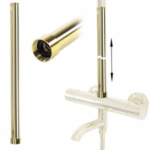 REA Prodlužovací adaptér pro vanový/ sprchový set zlatá 50cm REA-K0890 obraz
