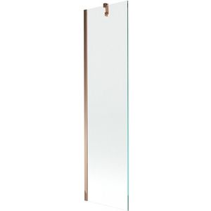 MEXEN/S Next vanová zástěna FIX 50x150, transparent, růžové zlato 895-050-000-00-00-60 obraz